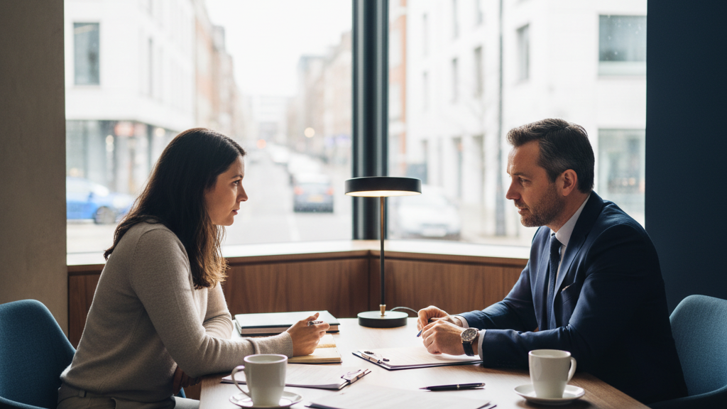 Professional UK employment solicitor providing online advice to a departing employee about their settlement agreement
